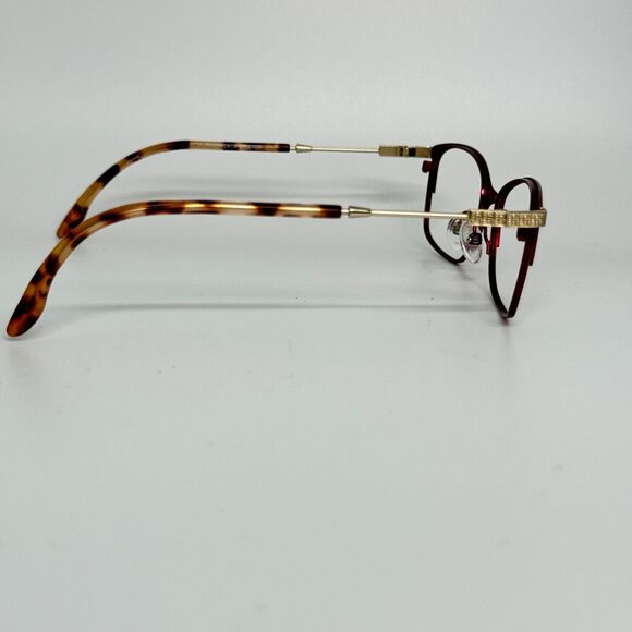 BCBGMAXAZRIA ANITA Wine Womens Rectangular Eyeglasses Frames 52-16-135 H13647 - Picture 4 of 7